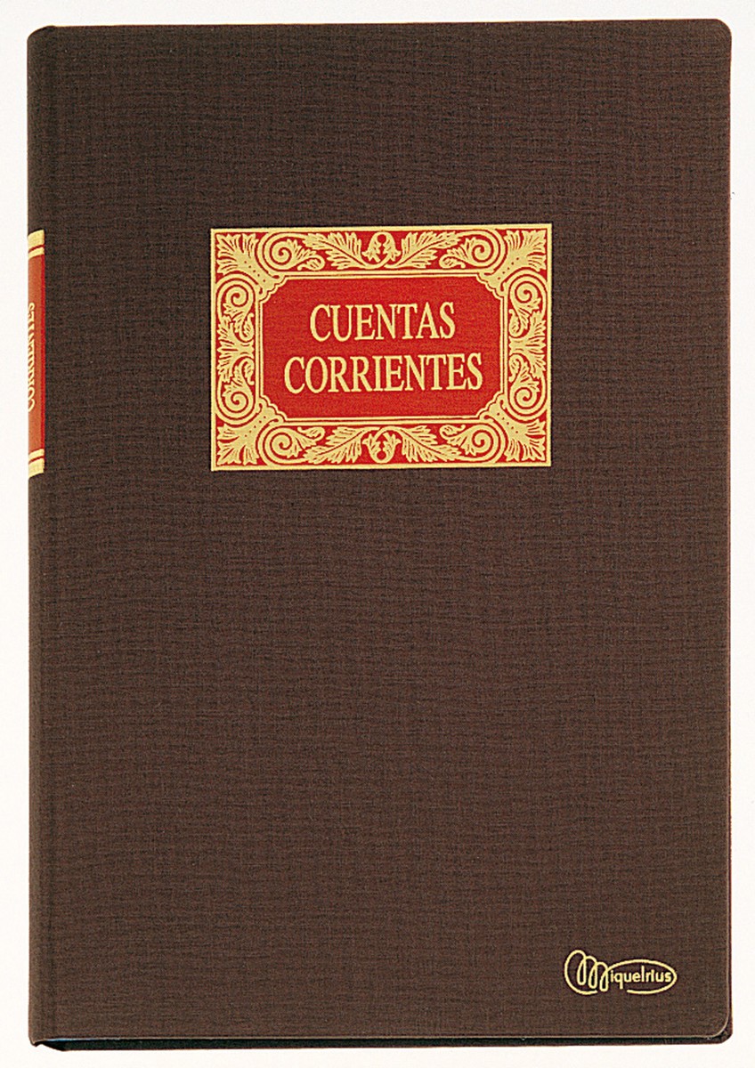 Libro de Contabilidad - Cuentas Corrientes - Folio natural